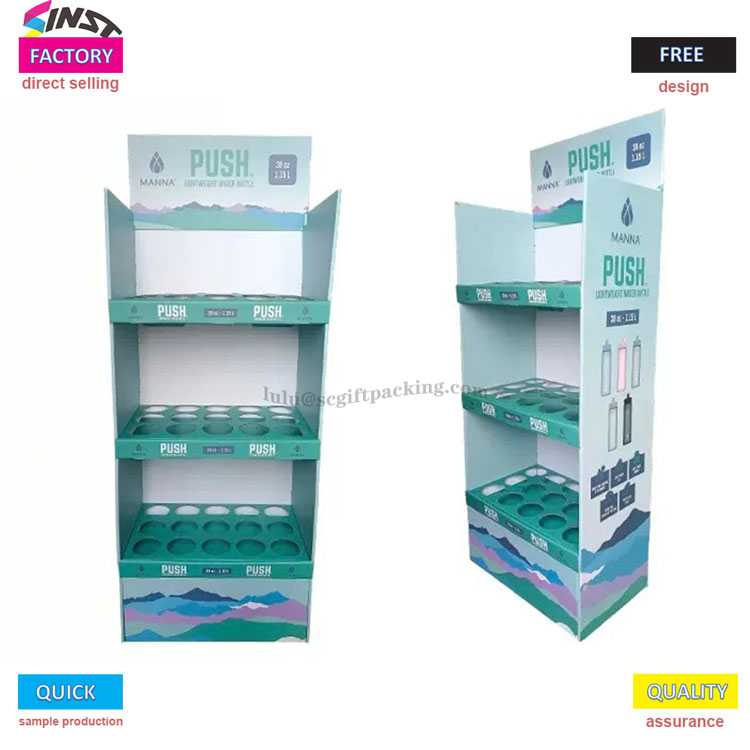 Bagaimana rak pameran botol air kardus dapat membentuk kembali ekosistem tampilan ritel baru?