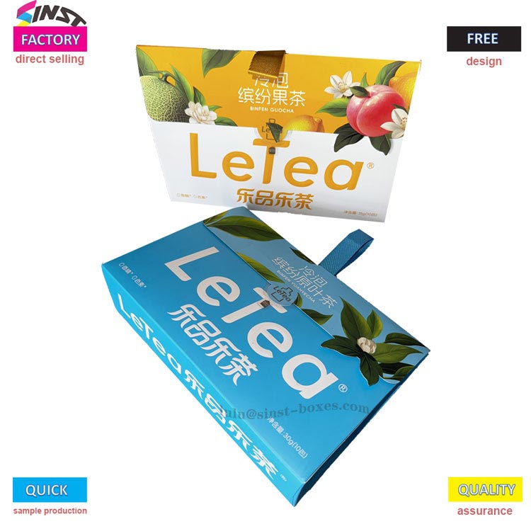 Pernahkah Anda melihat kotak kartu teh buah yang diseduh dingin dengan hanya teh di daftar bahannya?