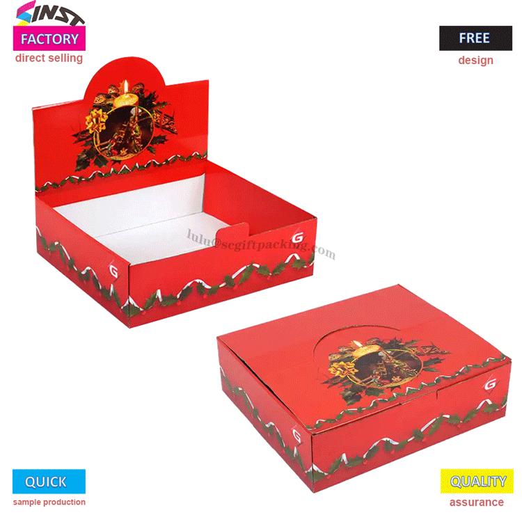 Tampilan desktop Natal berdiri skema warna klasik menyulut perasaan upacara meriah desktop