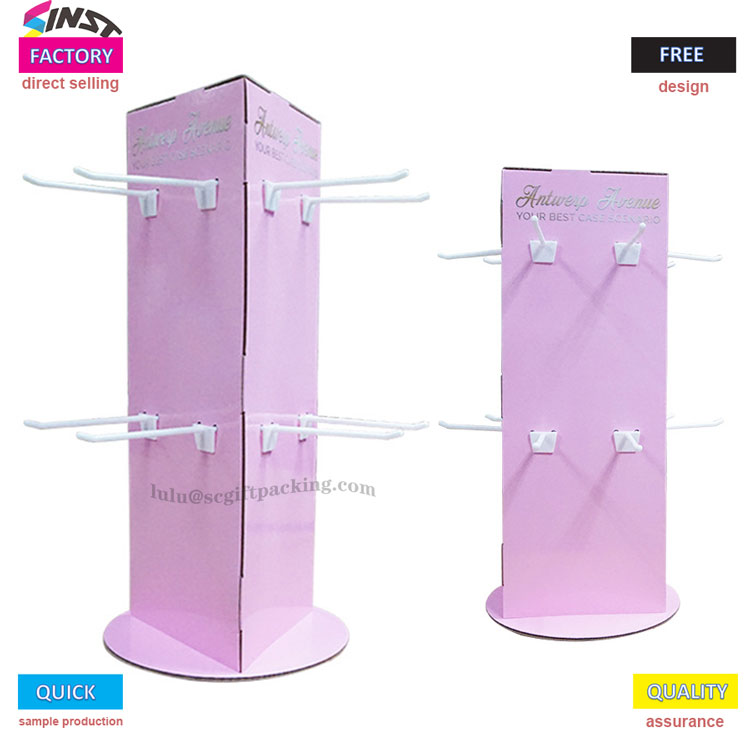 Tampilan barang kecil dudukan kait desktop sendok 