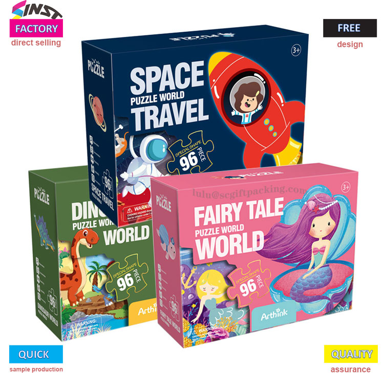 ​Mengapa orang tua dan anak buru-buru membuka kotak kado puzzle ini?