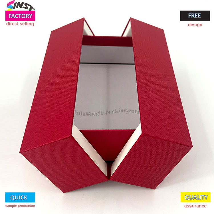 Kotak Hadiah Anggur Pintu Ganda Kreatif Mengangkat Otomatis