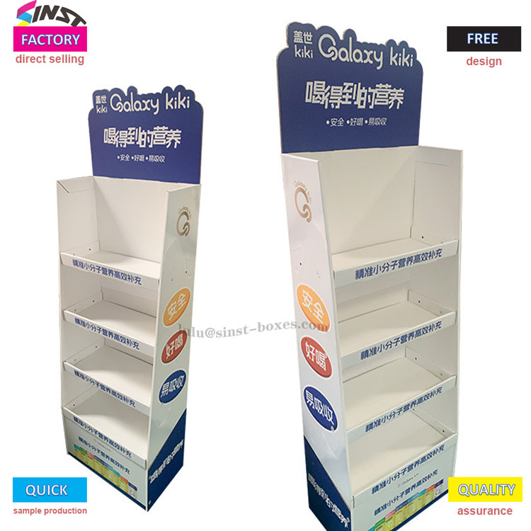 rak display minuman nutrisi