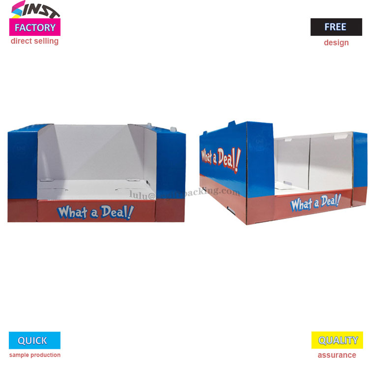 PDQ bertumpuk supermarket untuk sampo