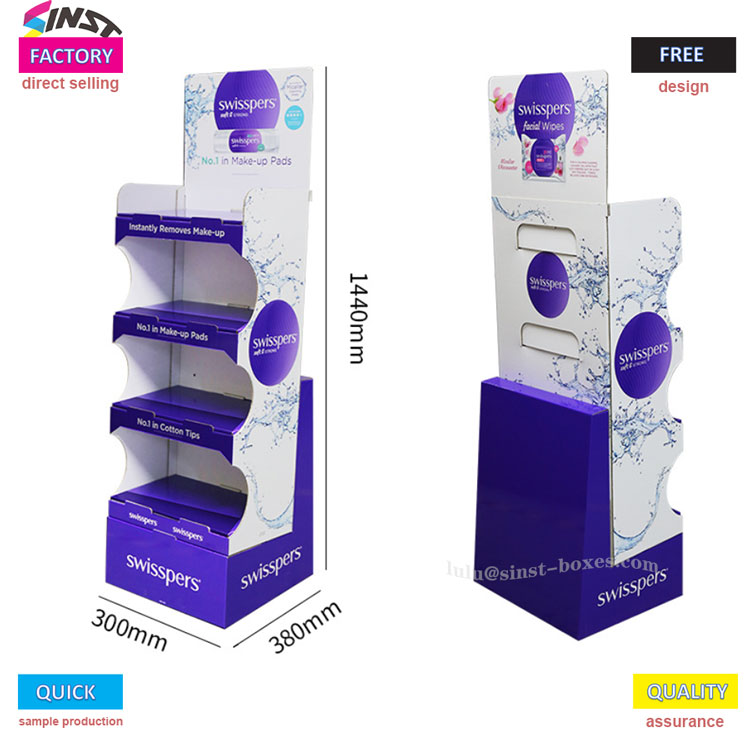 Rak display lap basah